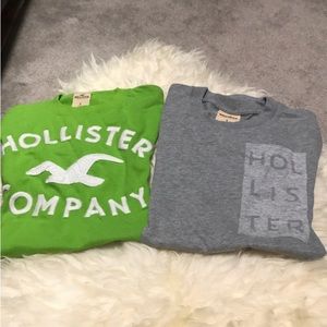 Holister short sleeve shirts bundle